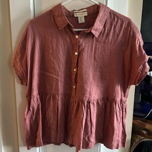 Cynthia Fowler linen Blouse